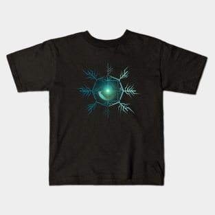 SNOWFLAKE FREEZE PORTAL BRIDGE 01 Kids T-Shirt